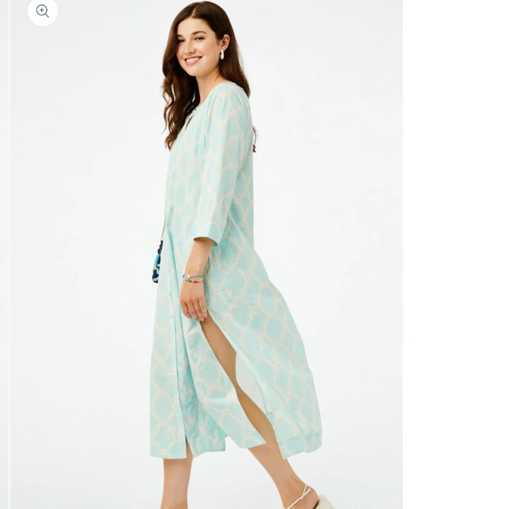 Roller Rabbit Amanda Anu Long Kurta Tunics & Kurtas - XS - Picture 3 of 7